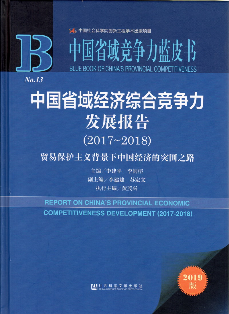 骚女在线视频看看中国省域经济综合竞争力发展报告（2017-2018）